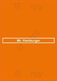 Mr. Hamburger