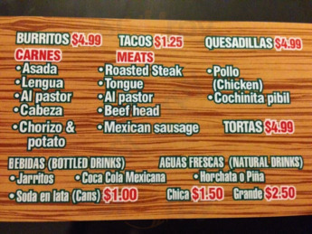 Octavios Taqueria, Enid