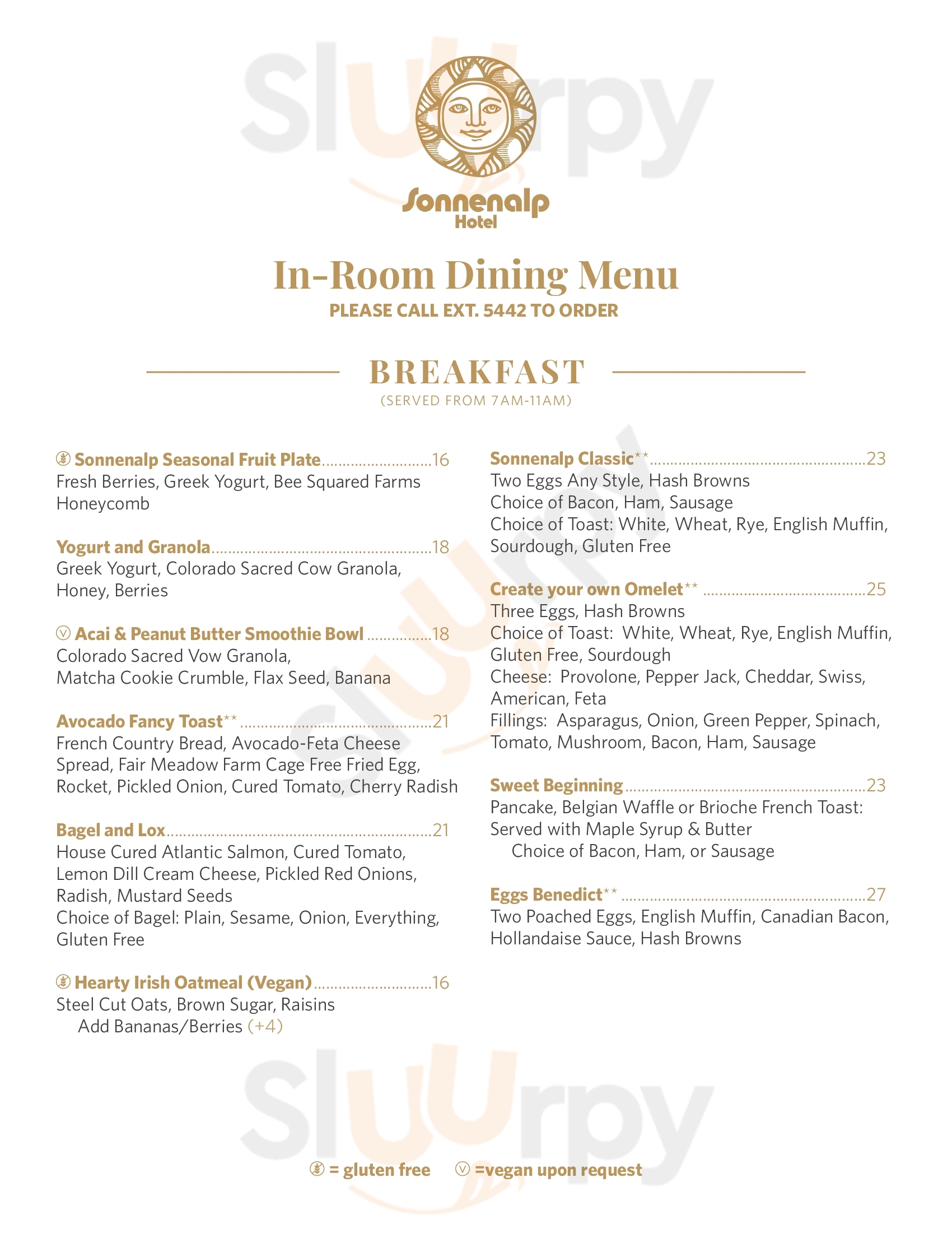 Bully Ranch Restaurant Vail Menu - 1