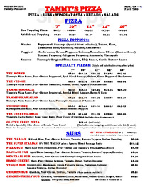 Tammy's Pizza