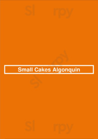 Small Cakes Algonquin, Algonquin