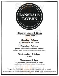Lansdale Tavern