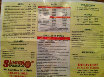 Sambino's Pizza