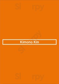 Kimono Kin menu