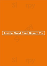 Lariele Wood Fired Square Pie