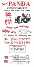 Panda Chinese Kitchen, Wheeling