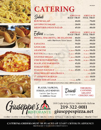 Giuseppe's Pizza, Schererville