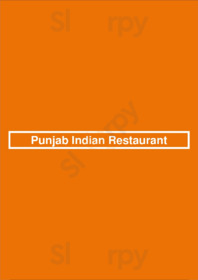 Punjab Indian Restaurant menu