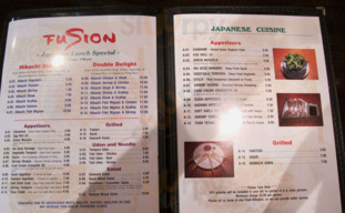 Fusion Japanese & Thai Cuisine