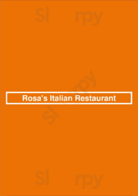 Rosa's Italian Restaurant, Porterville