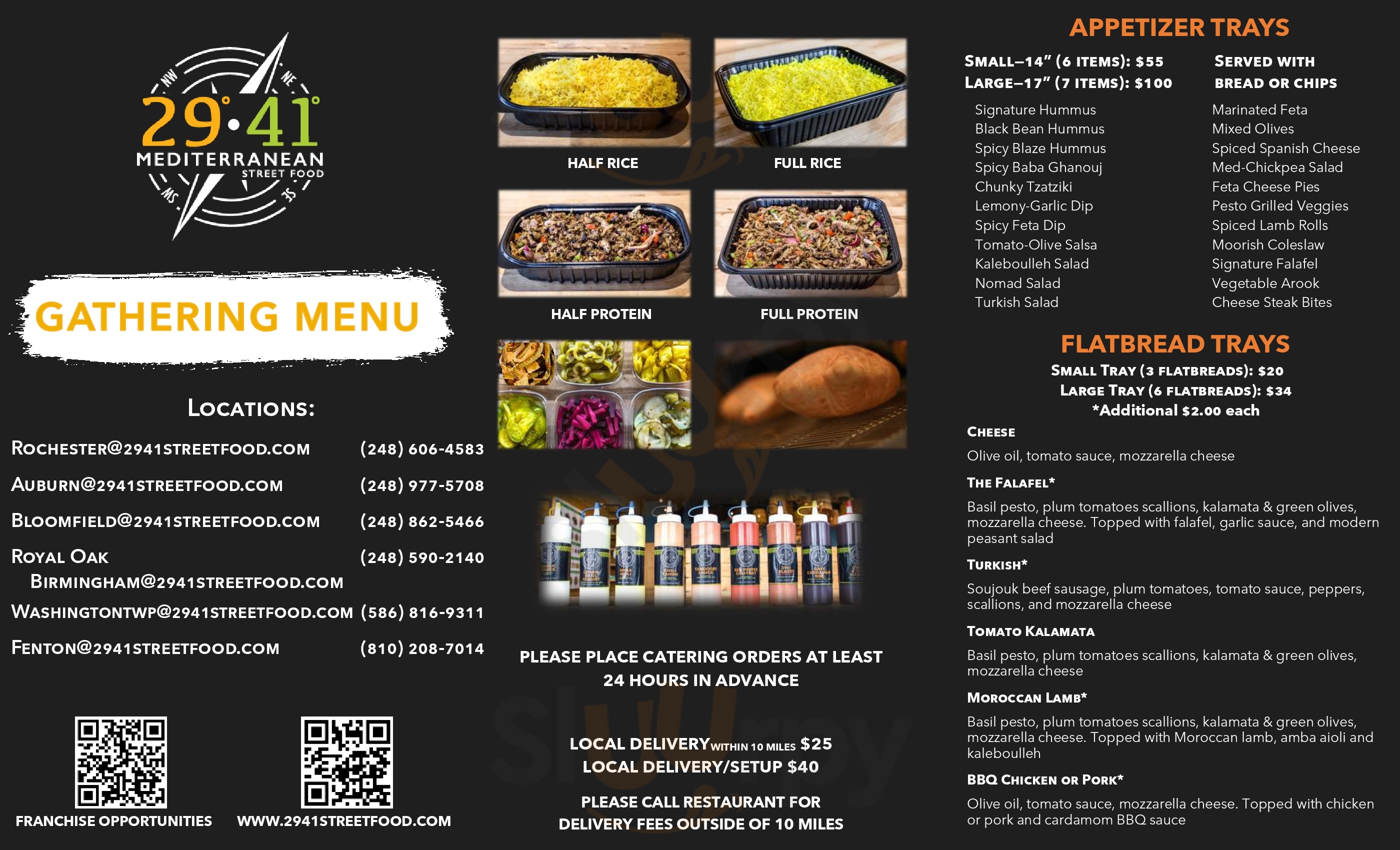 Main Menu - 2941 Street Food