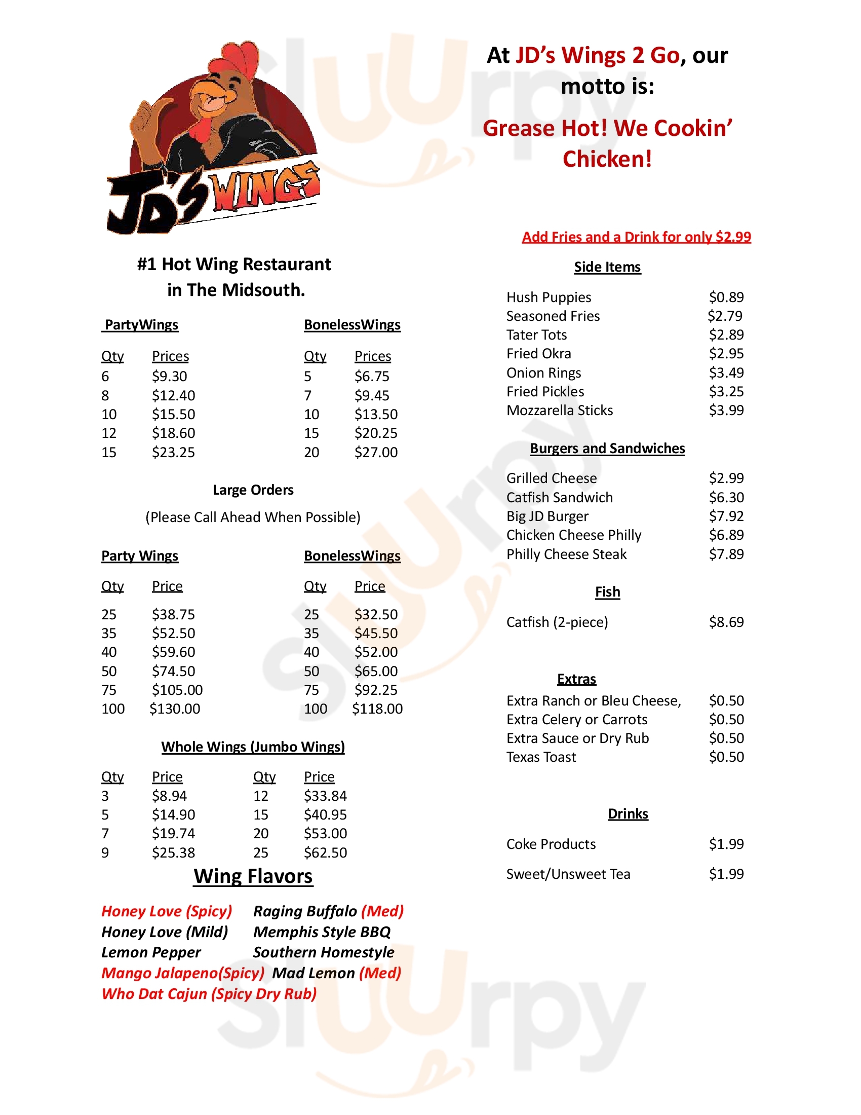 Main Menu - Jd's