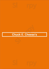 Chuck E. Cheese menu