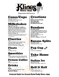 Kline's Dairy Bar