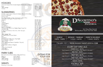 D'agostino's Pizzeria Inc., Depew