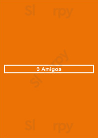 3 Amigos menu