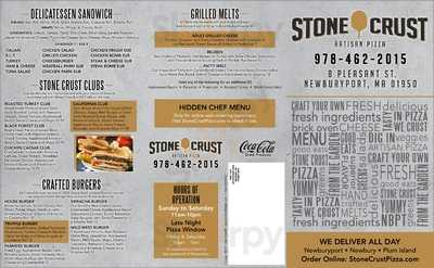 Stone Crust Pizza, Newburyport