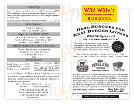 Wild Willy's Burgers