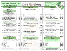 Living Food Bakery &cafe Inc, Zephyrhills