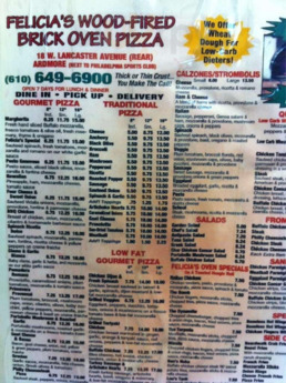 Felicia's Pizza Kitchen