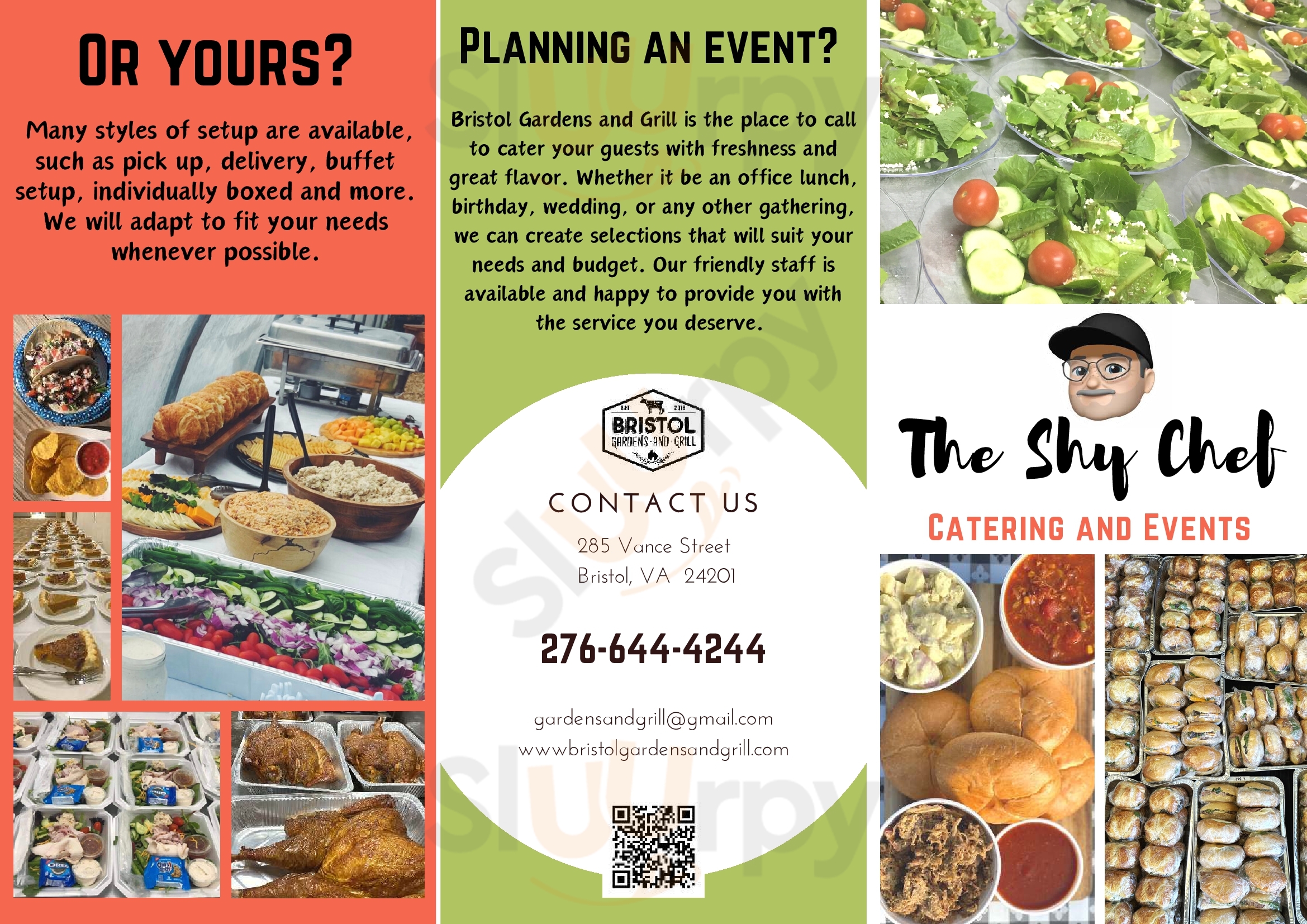 Main Menu - Bristol Gardens And Grill