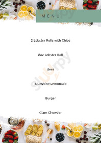 Footbridge Lobster menu