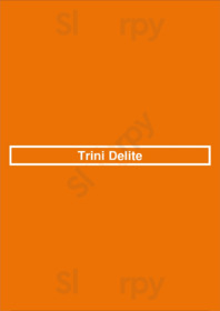 Trini Delite menu