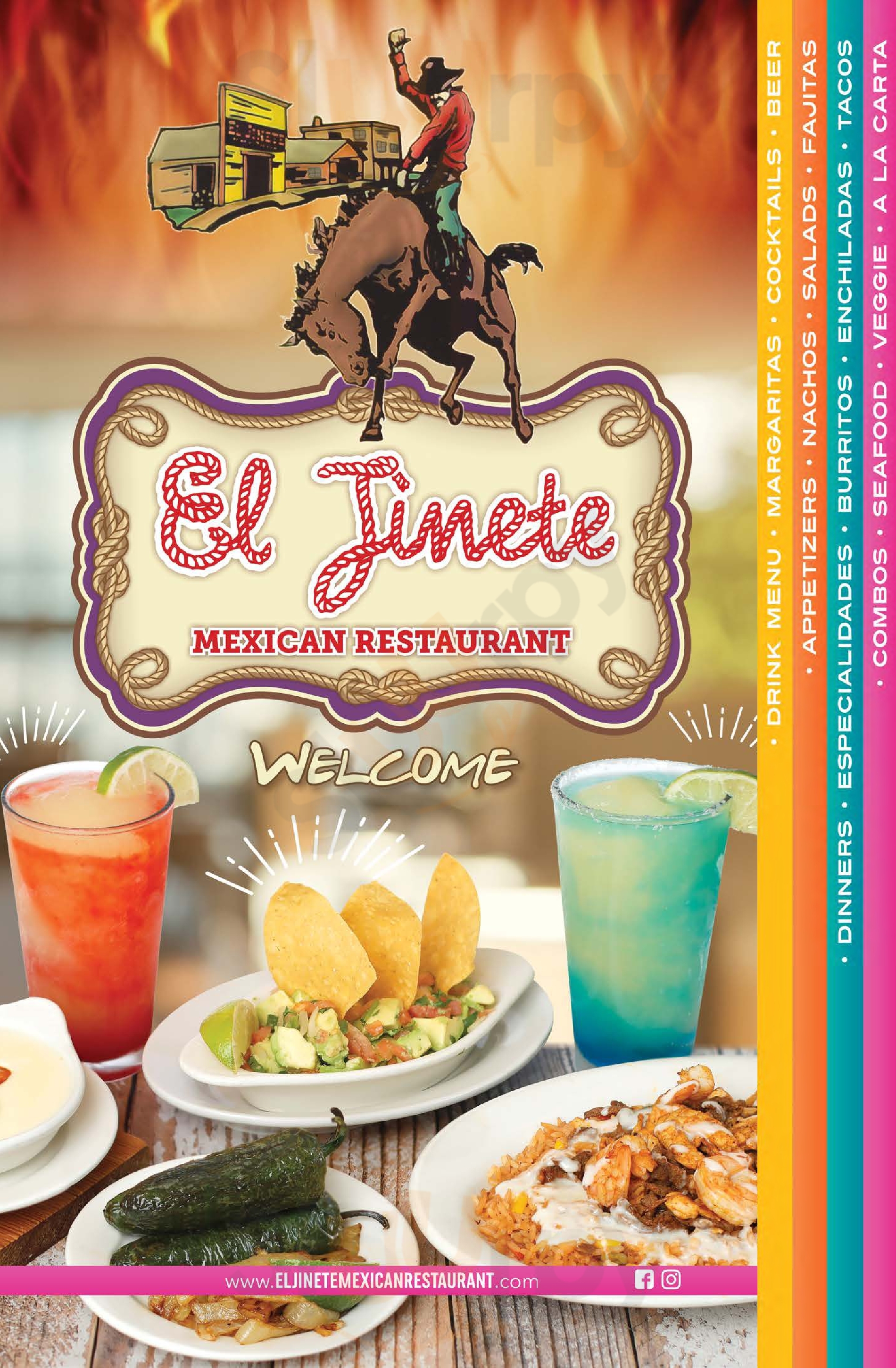 El Jinete Mexican Restaurant Dacula Menu - 1