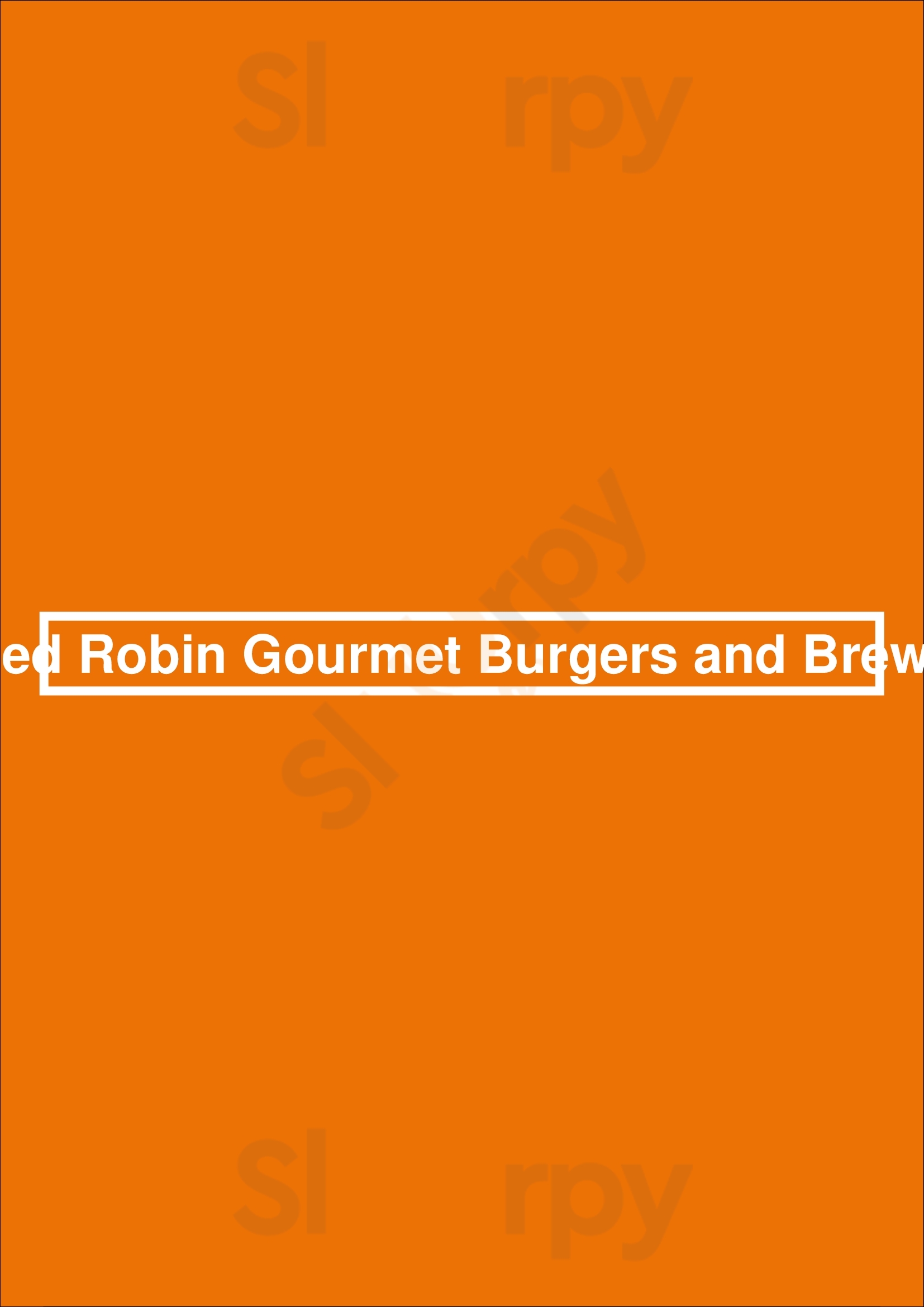 Red Robin Gourmet Burgers And Brews Brighton Menu - 1