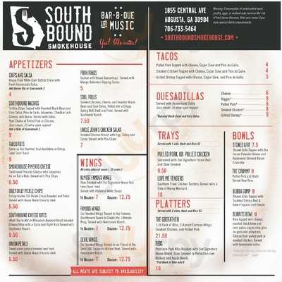 Southbound Smokehouse, North Augusta