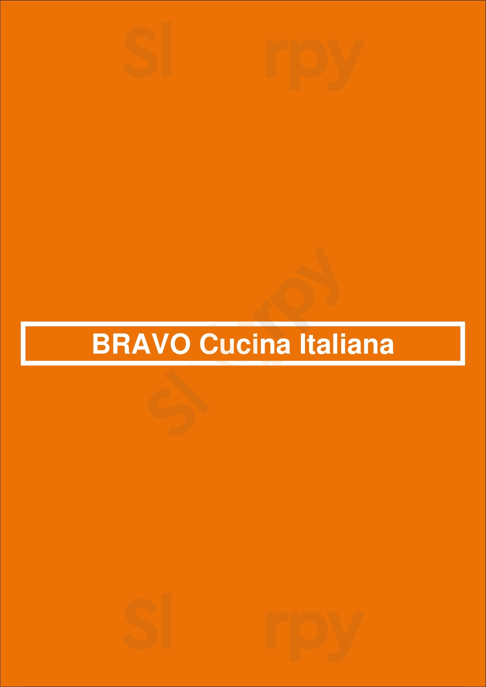 Bravo! Italian Kitchen Centerville Menu - 1