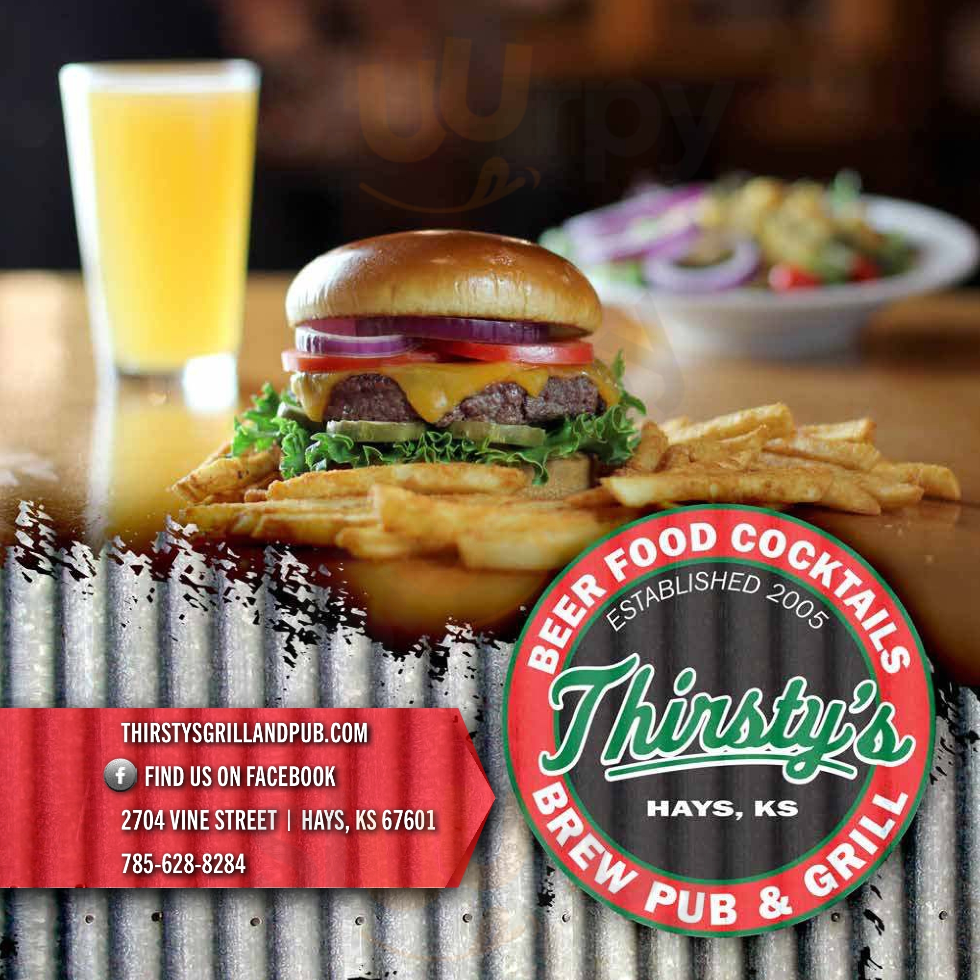 Main Menu - Thirstys Brew Pub & Grill