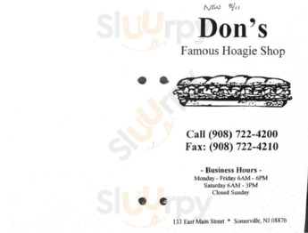 Don's Famous Hoagie Shoppe, Somerville