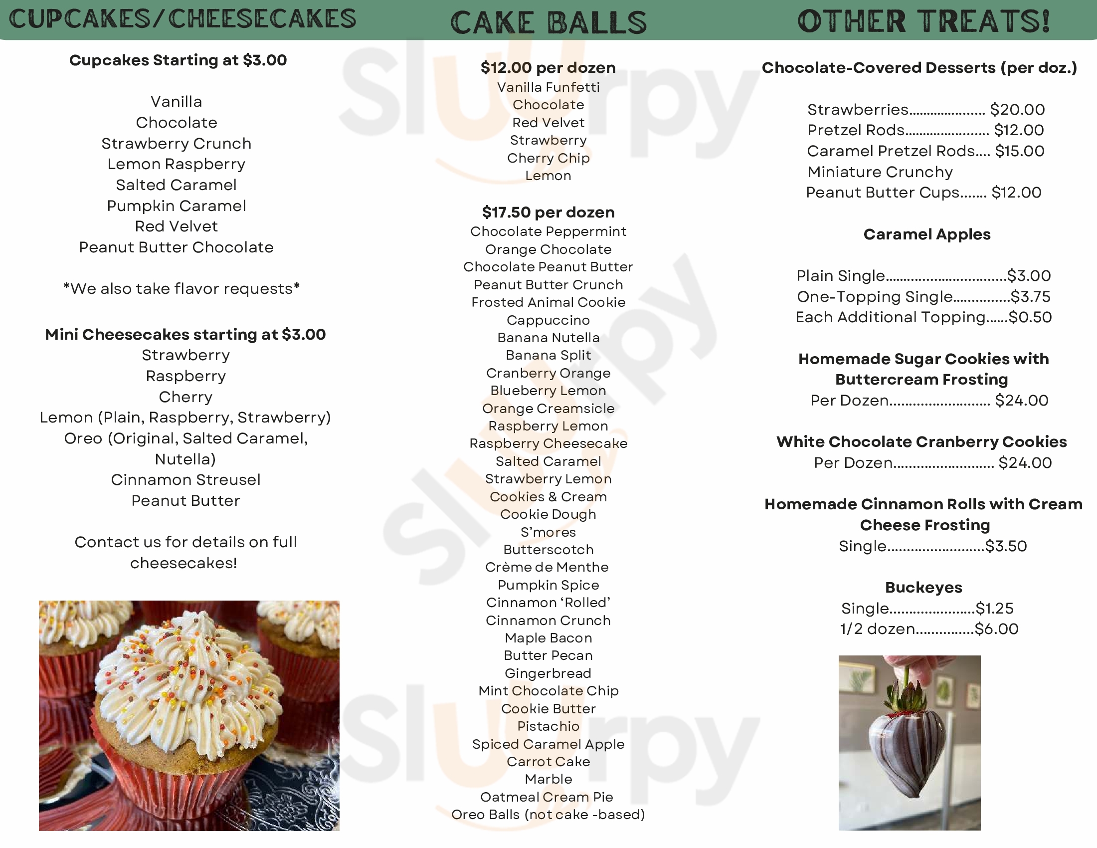 Downtown Dempsey's- Good Eats Sweet Treats Adrian Menu - 1