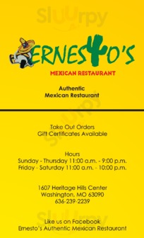 Ernesto's Authentic Mexican Restaurant, Washington