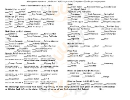 Mino Japanese Restaurant & Sushi Bar menu