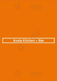 Avola Kitchen + Bar, Malvern