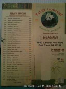 Panda Gourmet Chinese Restaurant