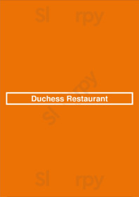 Duchess Restaurant menu