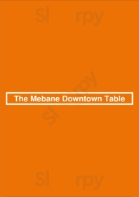 The Mebane Downtown Table, Mebane