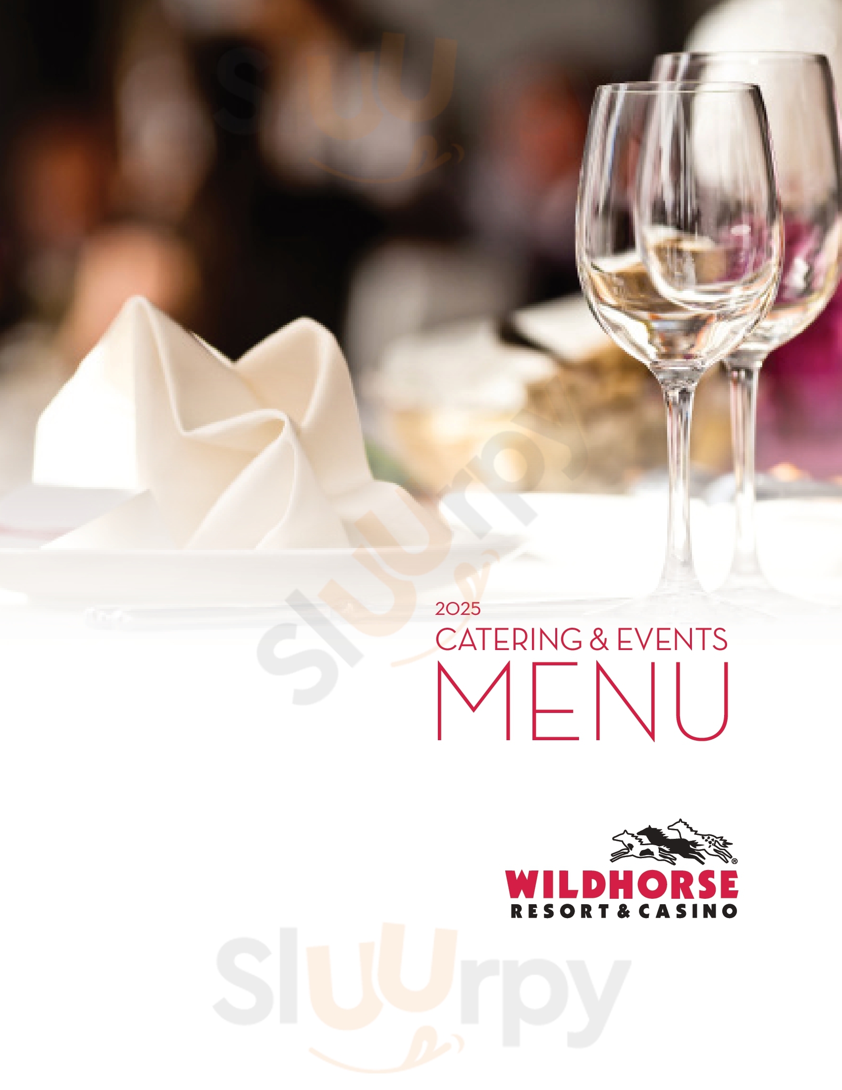 Main Menu - Plateau Fine Dining