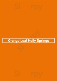 Orange Leaf Holly Springs