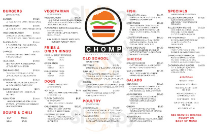 Chomp Burgers Fries And Shakes, Solvang