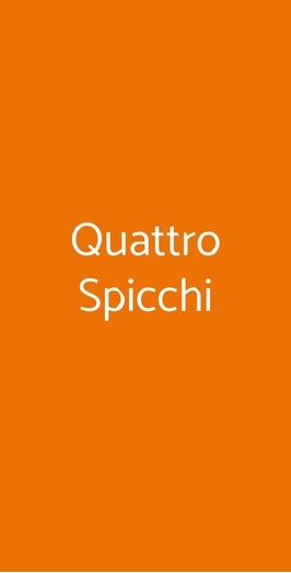 Quattro Spicchi, Roma