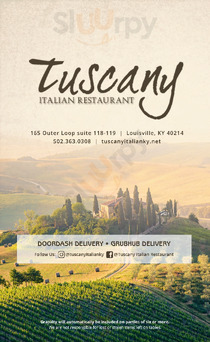 Tuscany Italian Restaurant, Radcliff