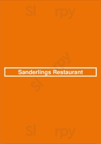 Sanderlings Restaurant menu