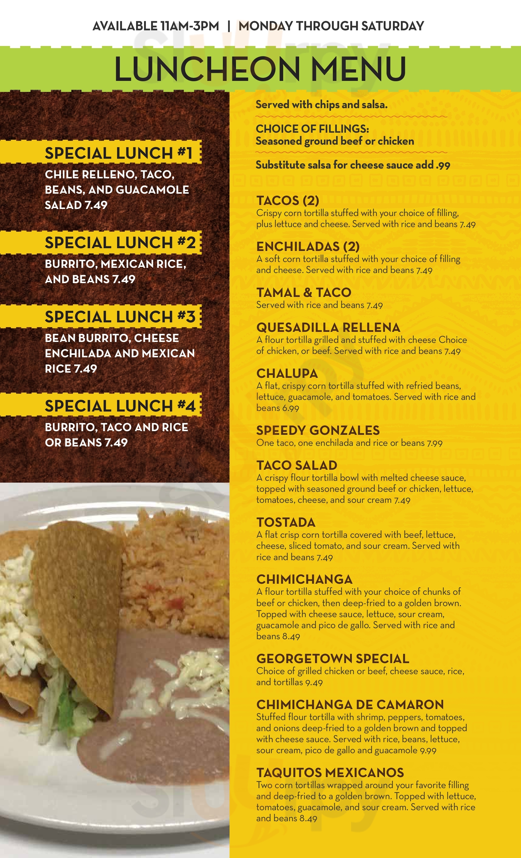 Mi Casita Radcliff Menu - 1