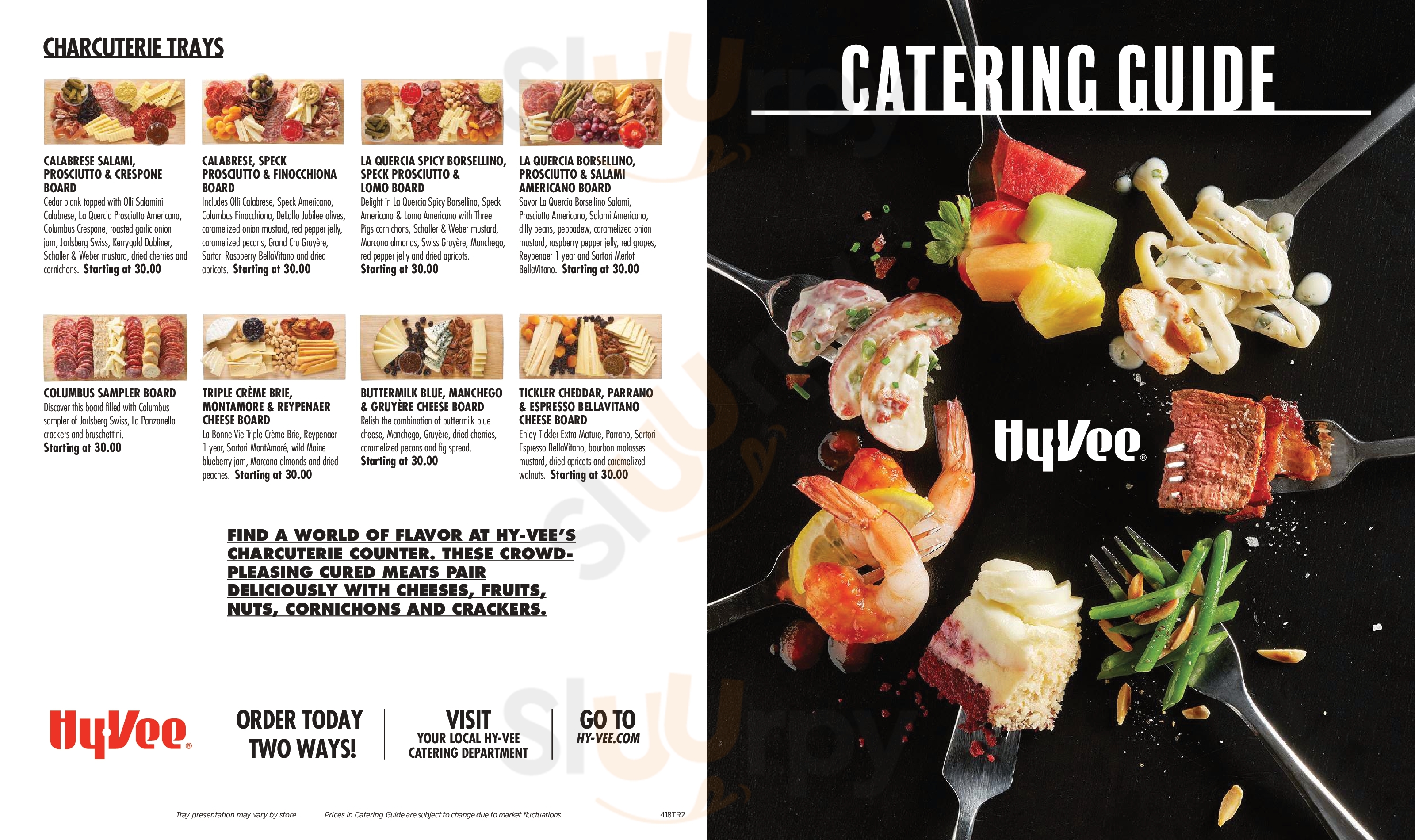 Main Menu - Hyvee