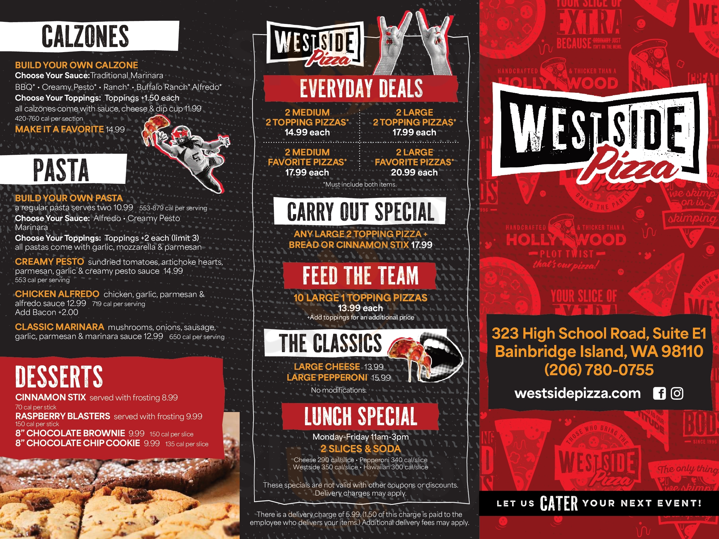 Westside Pizza Bainbridge Island Menu - 1
