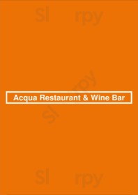 Acqua Restaurant-white Bear Lake